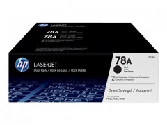 HP Toner 78A/schwarz/Doppelpack mit 2 x 