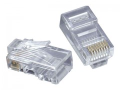 Kabel / RJ45 CAT5E MOD Plug FLAT Strnd 5