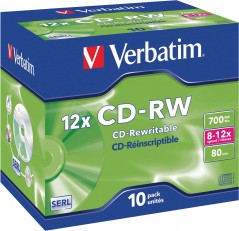 CD-RW 700MB 12X 10er JC