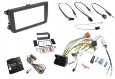 Radio-Einbausatz 2-DIN fr VW / SKODA Golf, Eos, Tiguan, Touran,