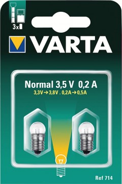 714 Normal 3,5V / 0,20A 2er Blister