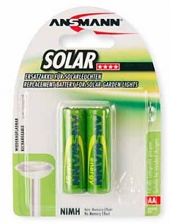 Mignon Accu SOLAR 800 mAh 2er Blister