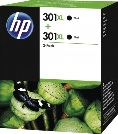 301XL HP Twin Pack / Schwarz