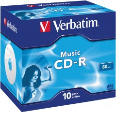 CD-R 80Min 10er JC AUDIO