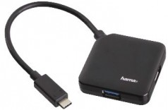 135750 USB 3.0 TYPC HUB 1:4 / Schwarz