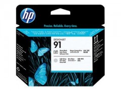 HP 91 Photo Black & Light Grey Printhead