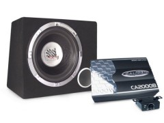 Subwoofer-/Verstrker-Paket, 30 cm (12 Zoll)