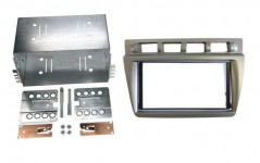 Radioblende 2-DIN KIA Picanto ab 2005-2007, silber