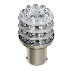 BA15S, P21W LED-Lampe, 24V, 36 blaue LEDs