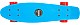 Teamsix Skateboard - BLAU/ROT