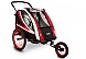 Teamsix Fahrradanhnger Kinder 2 in 1 von Teamsix - Jogger und Trailer - ALU edition - BT2-B